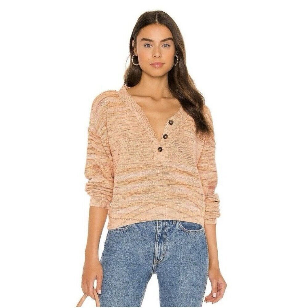 Free People Mercury Henley Sweater - Picture 2 of 10